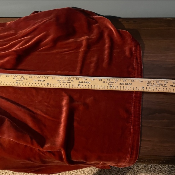 Sundance Rocio velvet dress henna  fall - Picture 6 of 7